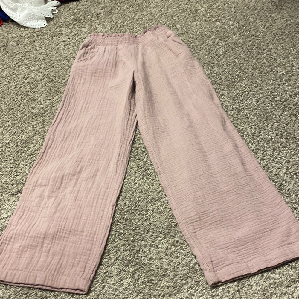 Girls Cat and jack wide legged pants